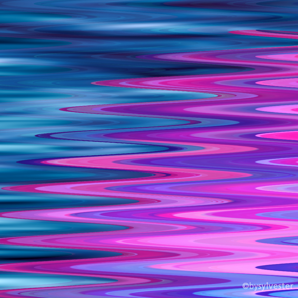 Light Waves, blue II